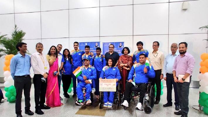 Sachin Tendulkar, Virat Kohli, Abhinav Bindra greet Indian team at Tokyo 2020 Paralympics spb Sachin Tendulkar, Virat Kohli, Abhinav Bindra greet Indian team at Tokyo 2020 Paralympics spb