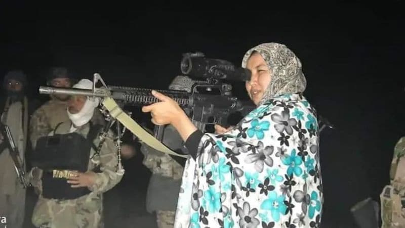 take up gun against taliban Salima Mazari captured in Afghanistan