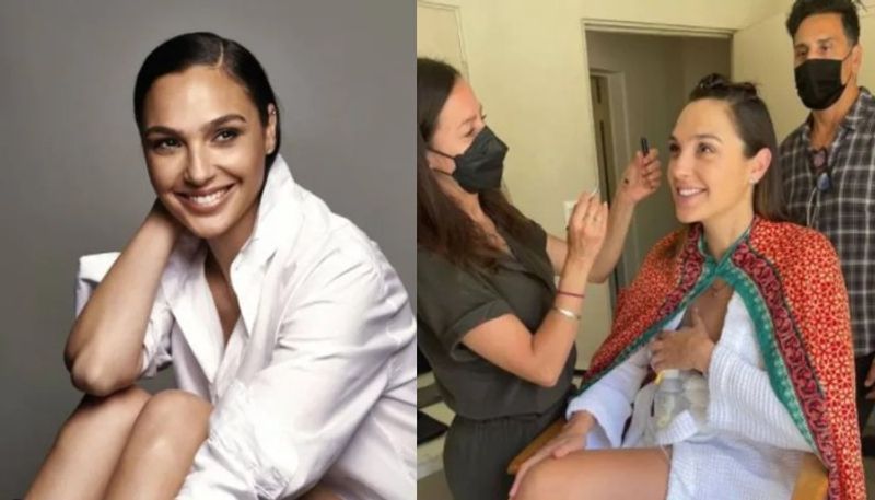 supermom gal gadot shares a photos of herself pumping breast milk on shooting set BRD