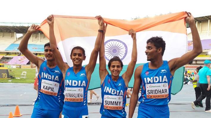 U20 World Athletics Championships 2021 Indian won bronze in 4x400m mixed relay U20 World Athletics Championships 2021 Indian won bronze in 4x400m mixed relay