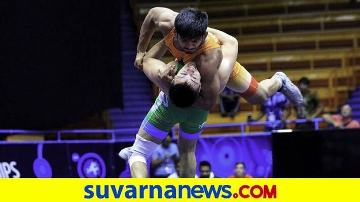 World Junior Wrestling Championship 2021 Indian Wrestler Ravinder Wins Silver kvn World Junior Wrestling Championship 2021 Indian Wrestler Ravinder Wins Silver kvn