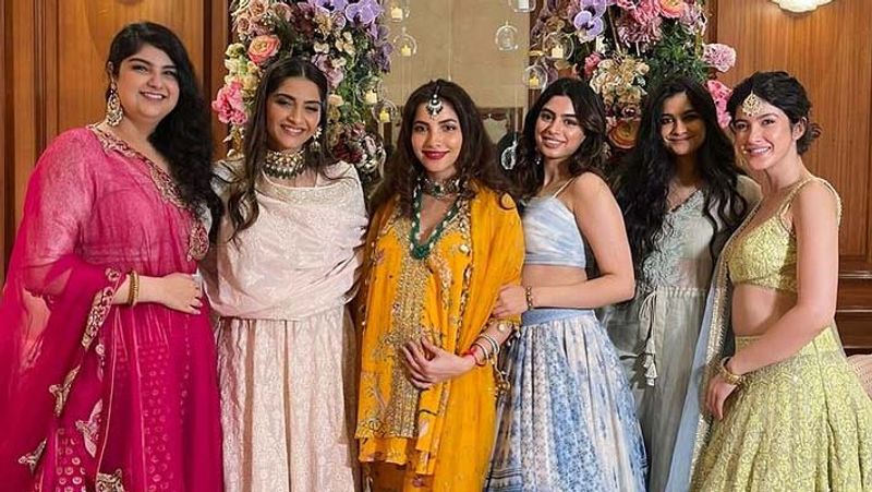 anil Kapoor sister reena kapoors daughter in law Antara Marwah baby shower