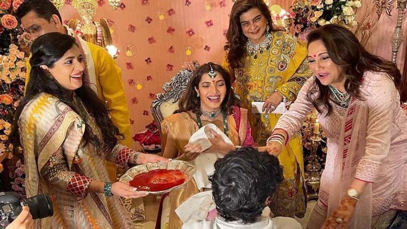 anil Kapoor sister reena kapoors daughter in law Antara Marwah baby shower