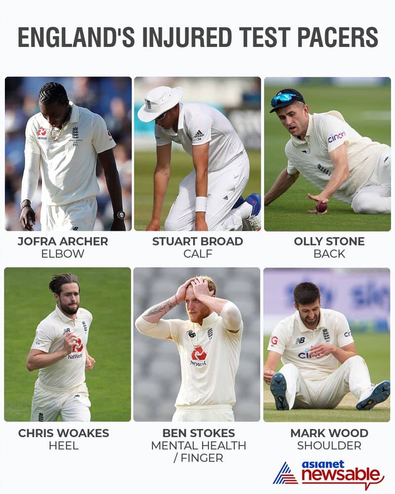 Pataudi Trophy 2021, 3rd Test: Mark Wood to miss out due to shoulder injury-ayh