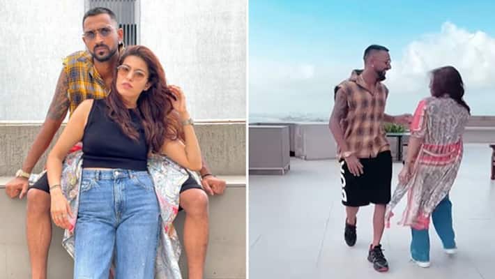 Krunal Pandya and his Wife Pankhuri Sharma dance on Dua Lipa's Hit Song 'Levitating' Krunal Pandya and his Wife Pankhuri Sharma dance on Dua Lipa's Hit Song 'Levitating'