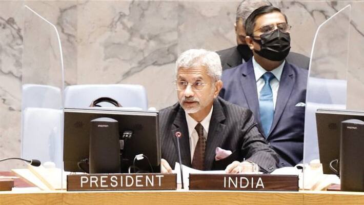 External Affairs Minister S Jaishankar speaks on terrorism and Pakistan in UN Security Council meeting External Affairs Minister S Jaishankar speaks on terrorism and Pakistan in UN Security Council meeting