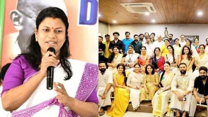 bindhu krishna criticizes meeting of amma members without covid protocol bindhu krishna criticizes meeting of amma members without covid protocol