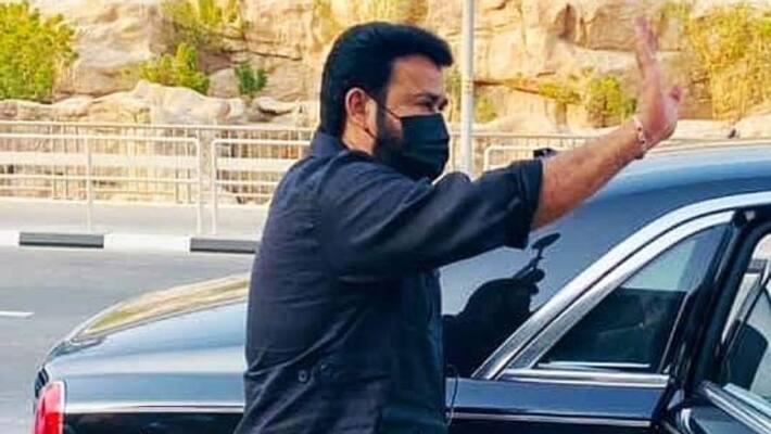 mohanlal reached dubai to receive uae golden visa mohanlal reached dubai to receive uae golden visa