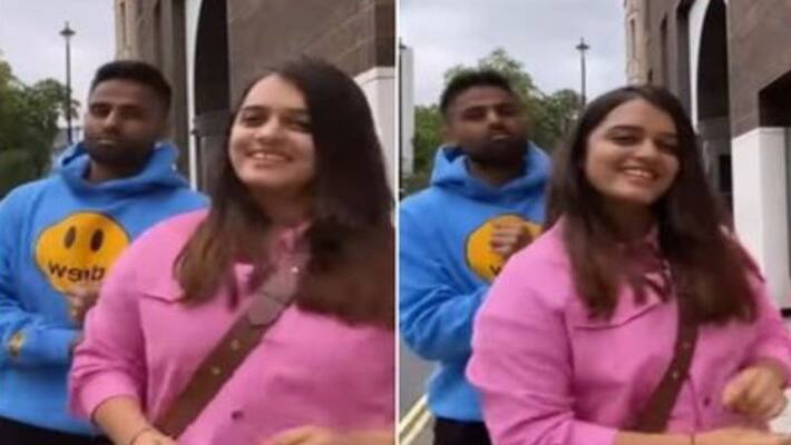 suryakumar yadav dance with his wife seeing her after 65 days in london suryakumar yadav dance with his wife seeing her after 65 days in london