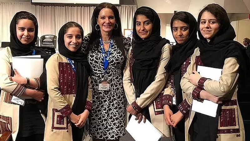 Taliban Terror 60 year old woman rescues 10 girls working on Afghanistan robotics team from Kabul