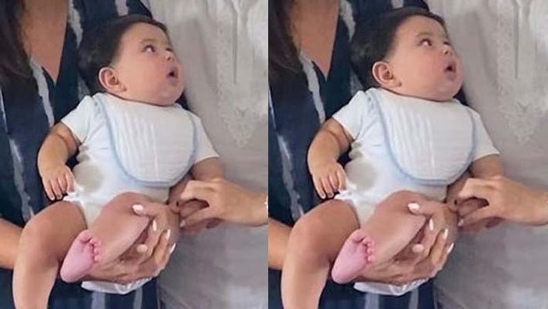 kareena kapoor younger son jeh completed 6 month bebo share his photo with emotional message