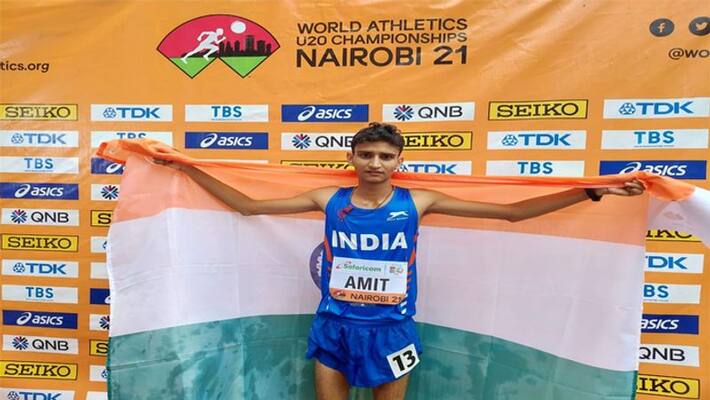 World Athletics U20 Championships: Indian Athlete Amit Wins Silver In 10000m Race Walk World Athletics U20 Championships: Indian Athlete Amit Wins Silver In 10000m Race Walk