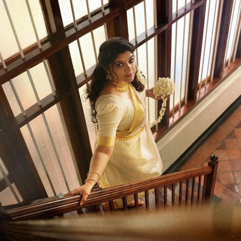 athulya and aparna balamurali onam special photos