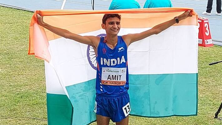 U20 World Athletics Championships 2021 Amit Khatri won silver in 10km walk U20 World Athletics Championships 2021 Amit Khatri won silver in 10km walk