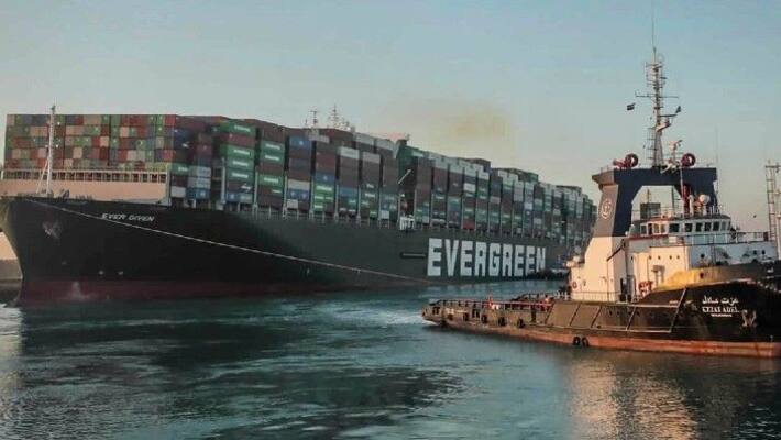 ever given the container ship that blocks Suez canal crosses the canal again ever given the container ship that blocks Suez canal crosses the canal again