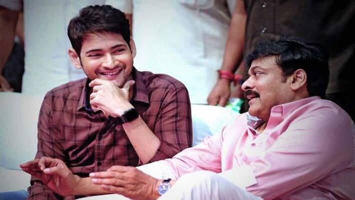 mahesh birthday wishes to chiranjeevi and unveils bholaa shankar title poster mahesh birthday wishes to chiranjeevi and unveils bholaa shankar title poster