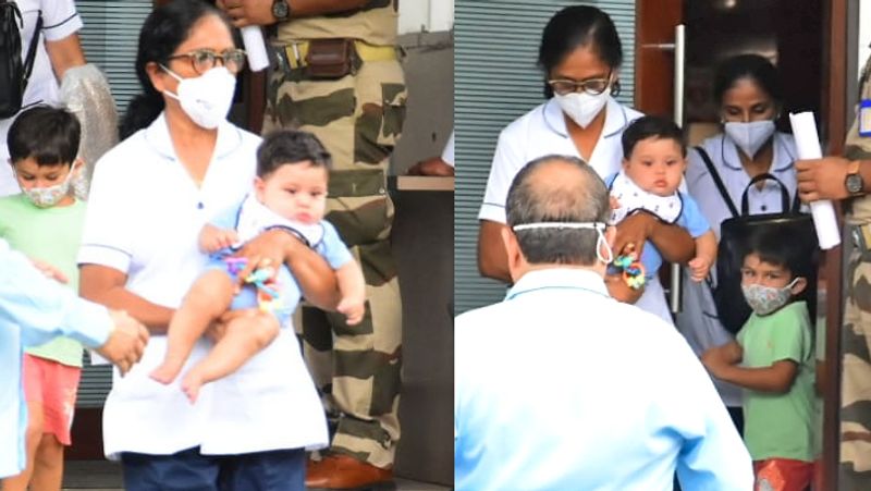Kareena Kapoor returned from Maldives with Taimur and Jehangir and Aishwarya Rai spotted with daughter at the airport