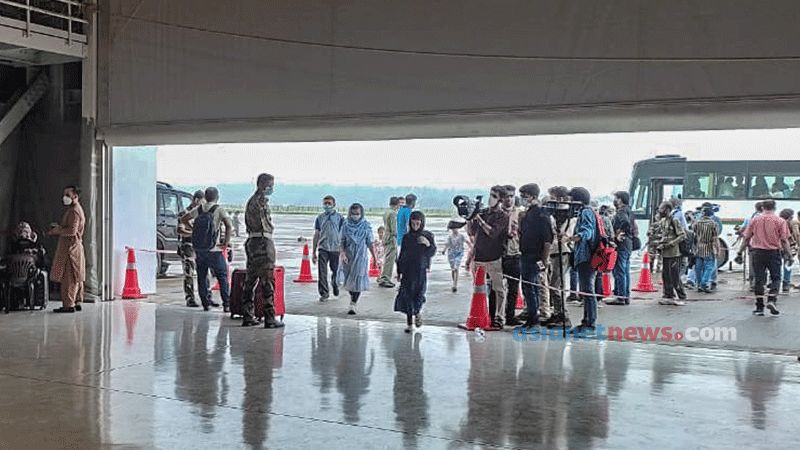 Malayalees including Sikhs returned safely to India from Afghanistan