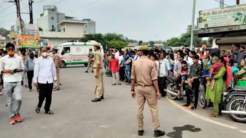 uttar pradesh former cm kalyan singh last rites narora ghats of river ganga in bulandshahr