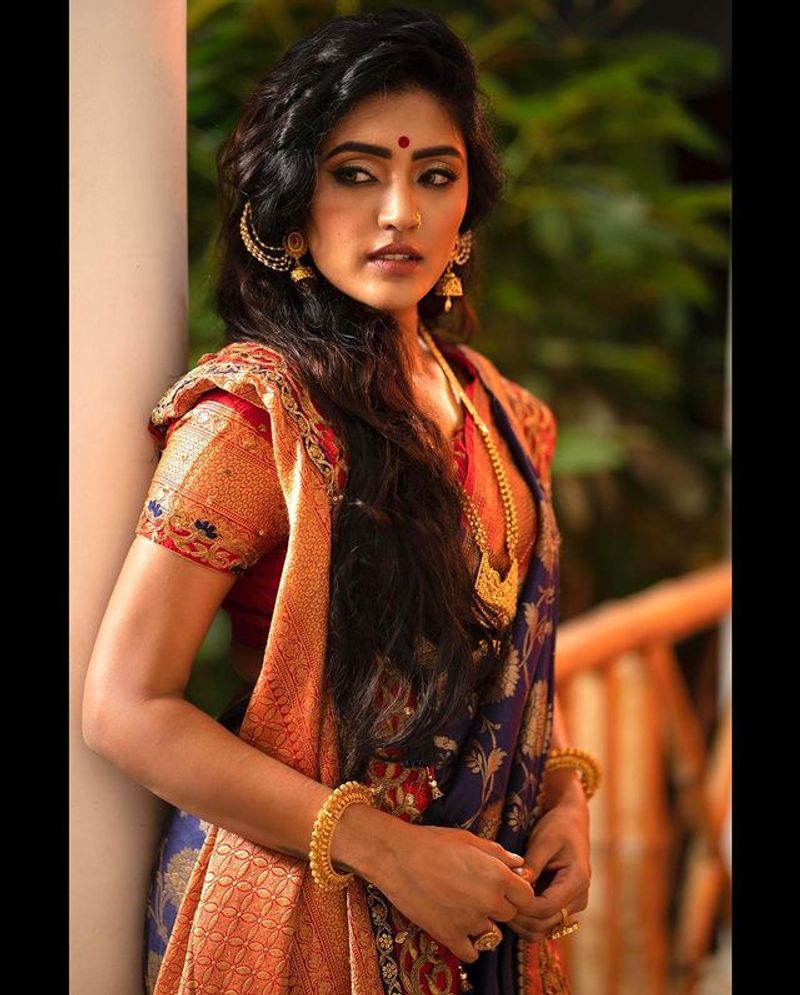 Eesha Rebba traditional look photoshoot mesmerizing