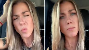 Watch Jennifer Aniston's lookalike lip syncs to 'Friends' dialogue; netizens go crazy over it-tgy Watch Jennifer Aniston's lookalike lip syncs to 'Friends' dialogue; netizens go crazy over it-tgy