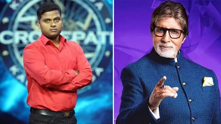 kbc season 13 contestant not allowed to touch amitabh kbc season 13 contestant not allowed to touch amitabh