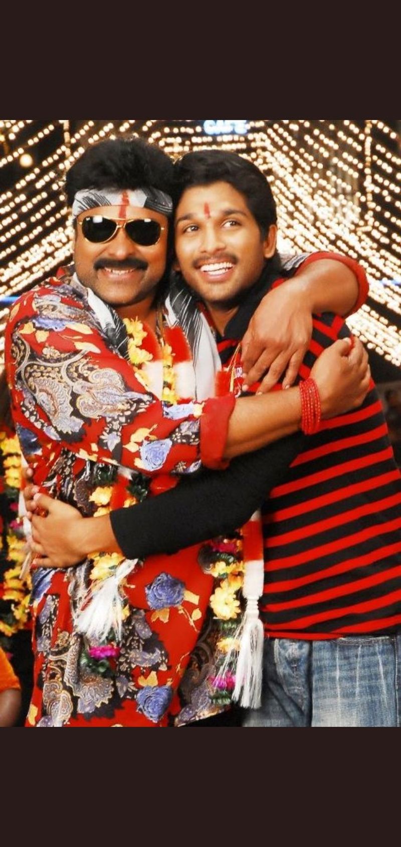 allu arjun is not a mega hero thats way he skips chiranjeevi bday celebrations