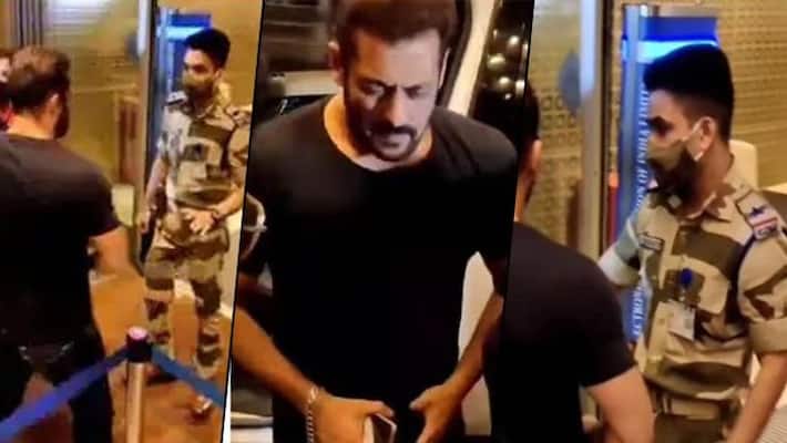 Fact check CISF not punishing official for stopping Salman Khan at airport gcw Fact check CISF not punishing official for stopping Salman Khan at airport gcw