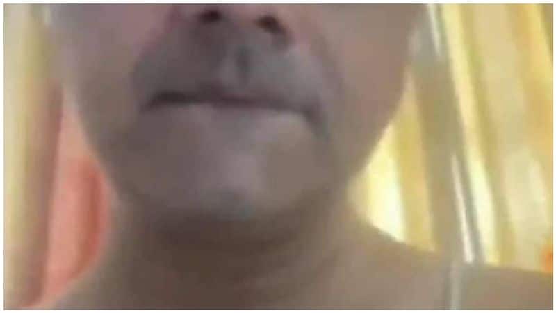 Masturbation in the prayer room with half-naked woman talking on video foot Raghavan resigns