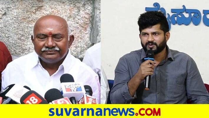 MP Pratap Simha Hits back at BJP MLC H VIshwath Over Bengaluru Mysuru Road rbj MP Pratap Simha Hits back at BJP MLC H VIshwath Over Bengaluru Mysuru Road rbj