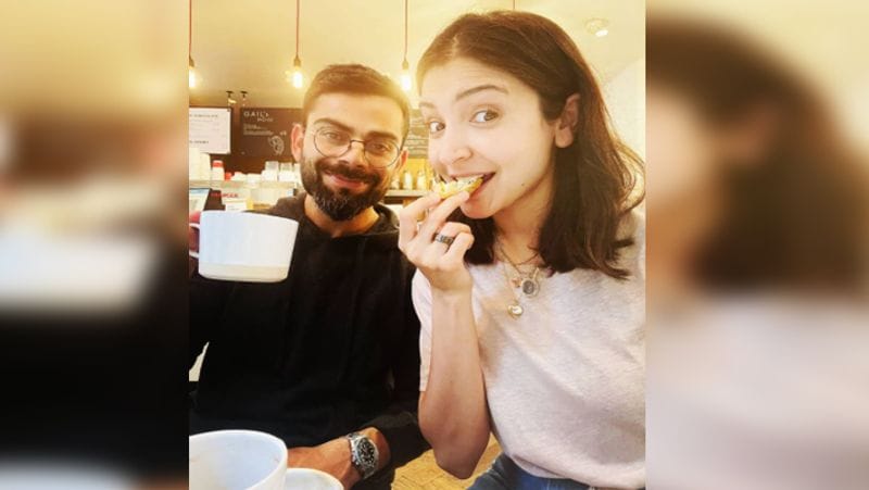 indian skipper virat kohli enjoys breakfast with his wife anushka sharma and daughter vamika in dubai ahead of india vs australia fight