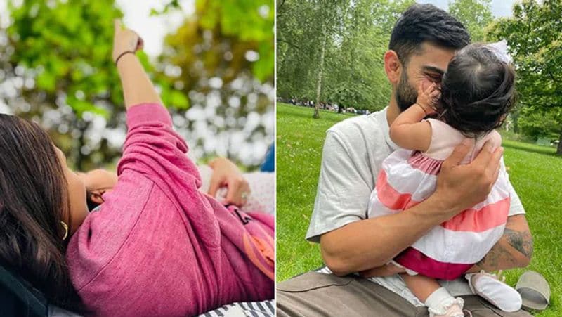 Is all well between Virat Kohli and Anushka Sharma Actress returns to Mumbai with daughter