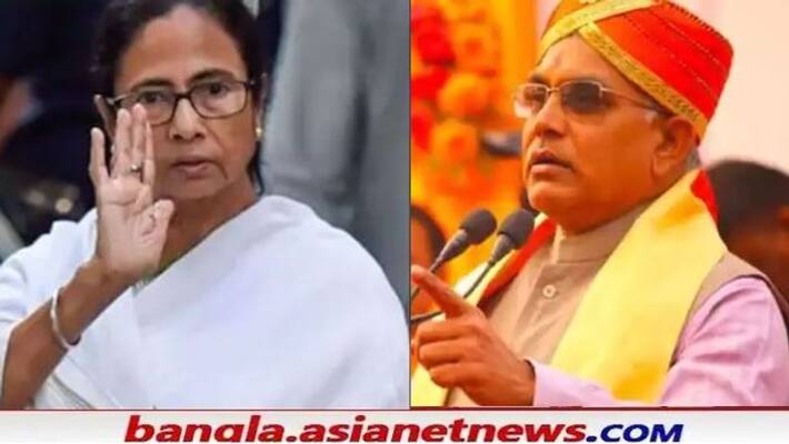 BJP Dilip Ghosh Attacks to Mamata Banerjee on Teachers suicide attempt issue in front of Bikash Bhavan RTB BJP Dilip Ghosh Attacks to Mamata Banerjee on Teachers suicide attempt issue in front of Bikash Bhavan RTB