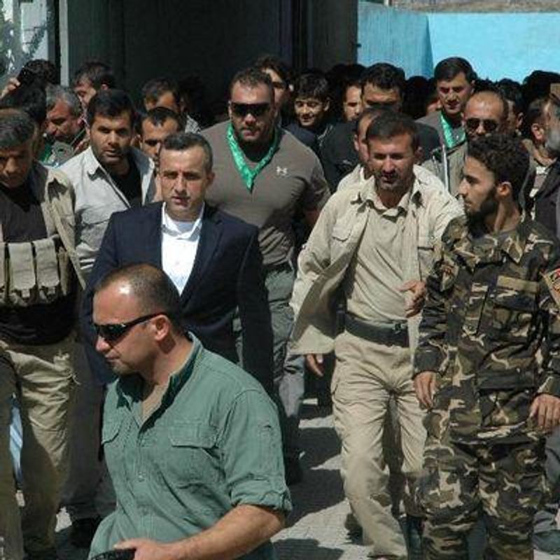 Who is the national resistance front of Afghanistan who wage war against Taliban