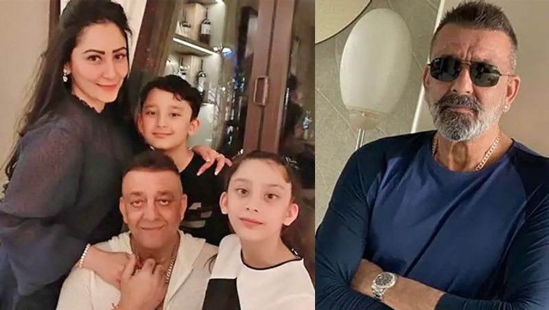 Sanjay Dutt wife Manyata Duut shared his picture, actor is seen walking with stick, fans get worried on his situation