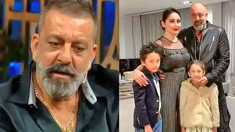 Sanjay Dutt wife Manyata Duut shared his picture, actor is seen walking with stick, fans get worried on his situation