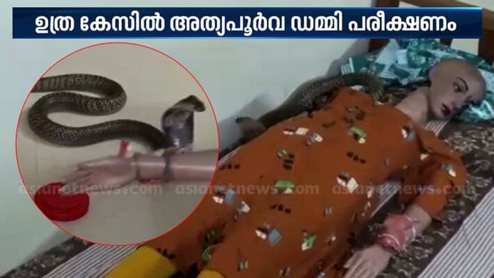 dummy trial with snake in Uthra case uthra case verdict today dummy trial with snake in Uthra case uthra case verdict today