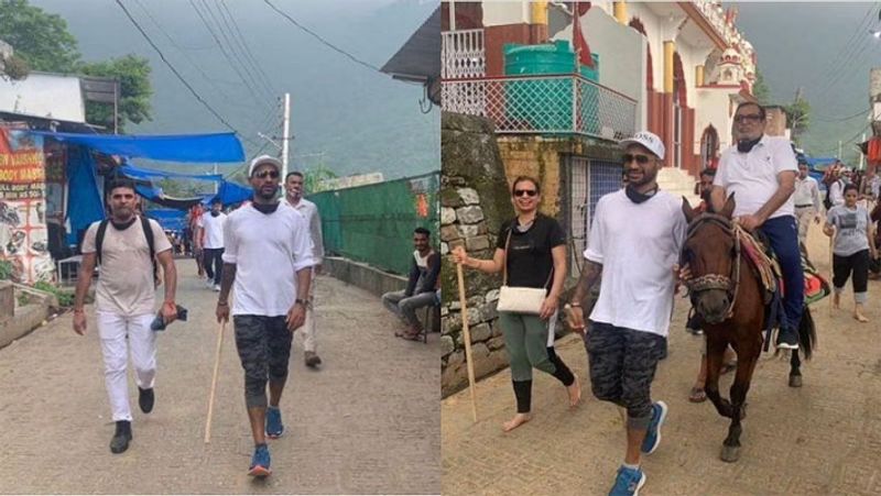 Shikhar Dhawan visits Vishno Devi With family Before second phase of IPL 2021