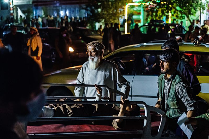 Kabul airport blast eyewitness told the full story of the death of 80 people Afghanistan