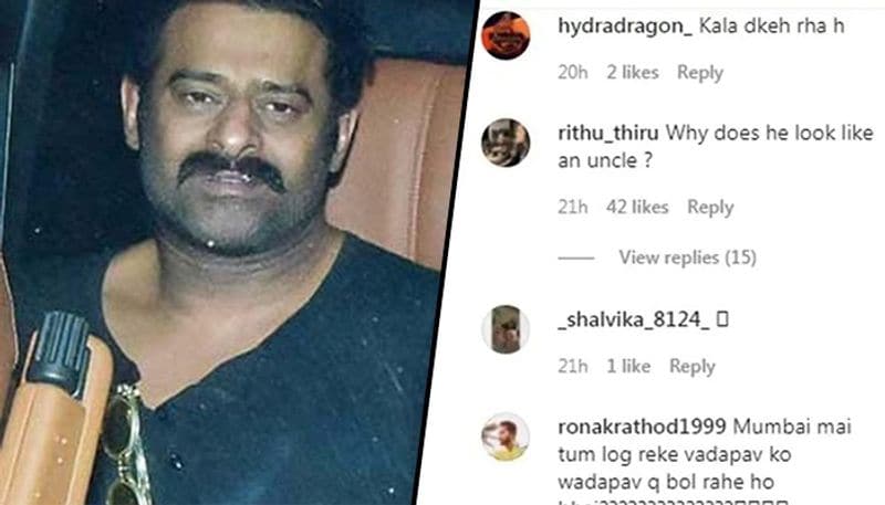 No makeup Prabhas trolled brutally; netizens call him 'uncle', 'vada pav', 'milkwala' and more RCB