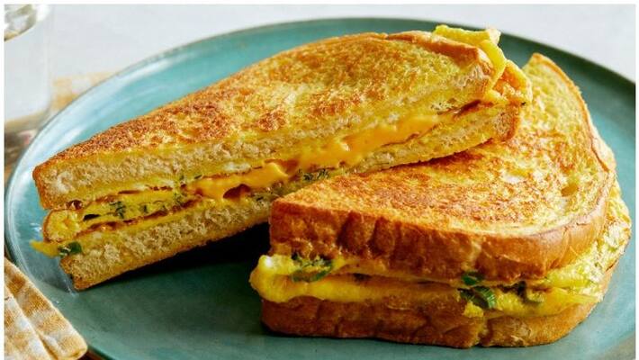 how to make cheese bread omelette how to make cheese bread omelette