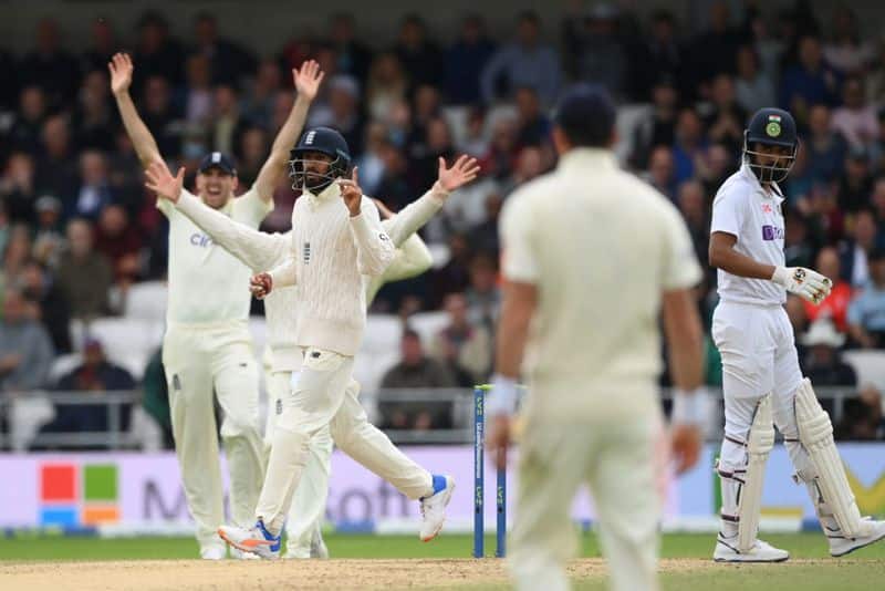India vs England 3rd Cricket Test Day-3 Live Updates Rohit and Pujara Steady India