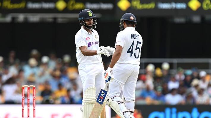 rohit sharma and pujara scored half century in third test against england rohit sharma and pujara scored half century in third test against england