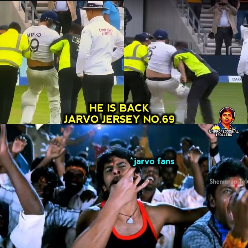 Jarvo gets huge following and Craze in social media, after second appearance in IND vs ENG