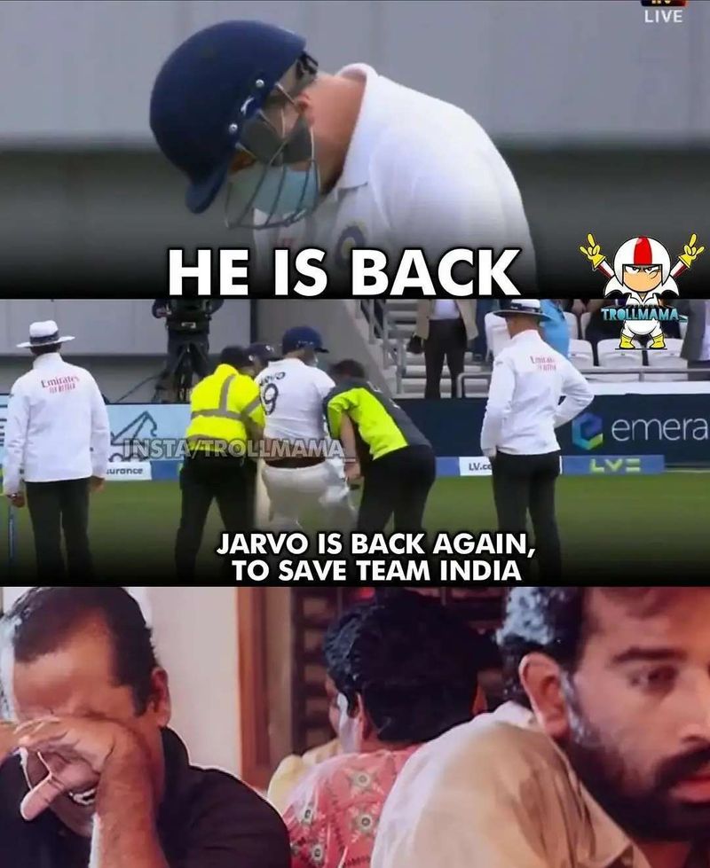 Jarvo gets huge following and Craze in social media, after second appearance in IND vs ENG