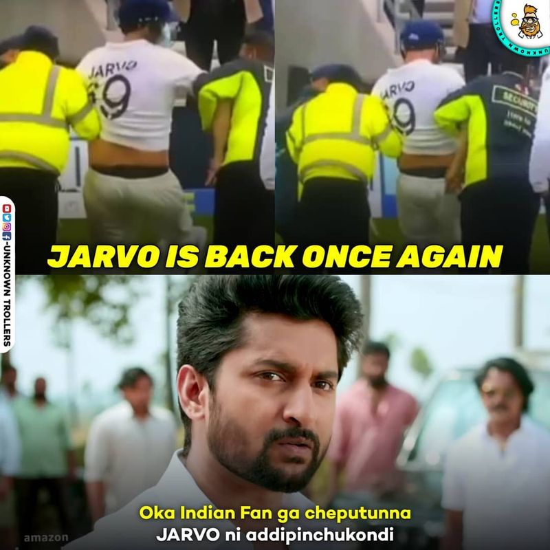 Jarvo gets huge following and Craze in social media, after second appearance in IND vs ENG