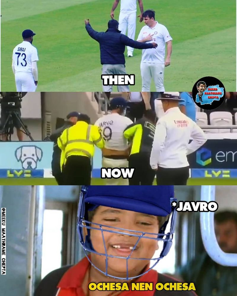 Jarvo gets huge following and Craze in social media, after second appearance in IND vs ENG