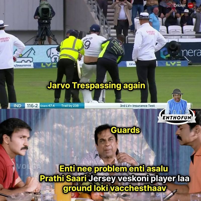 Jarvo gets huge following and Craze in social media, after second appearance in IND vs ENG