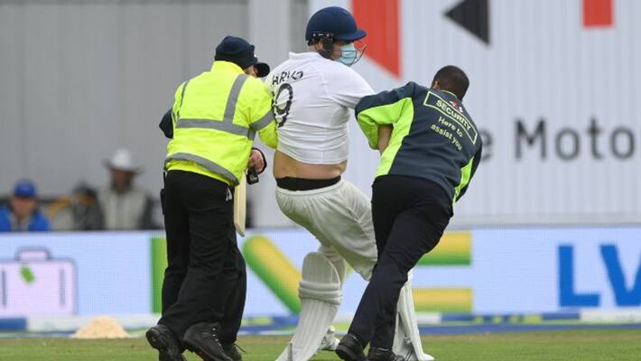 Watch Video Daniel Jarvo comes to bat after Rohit Shrma Watch Video Daniel Jarvo comes to bat after Rohit Shrma