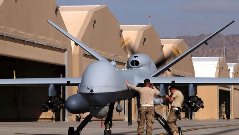 Inside Story US Airstrike on Planner Kabul Airport Blast IS Fighter with Drone MQ9 Reaper